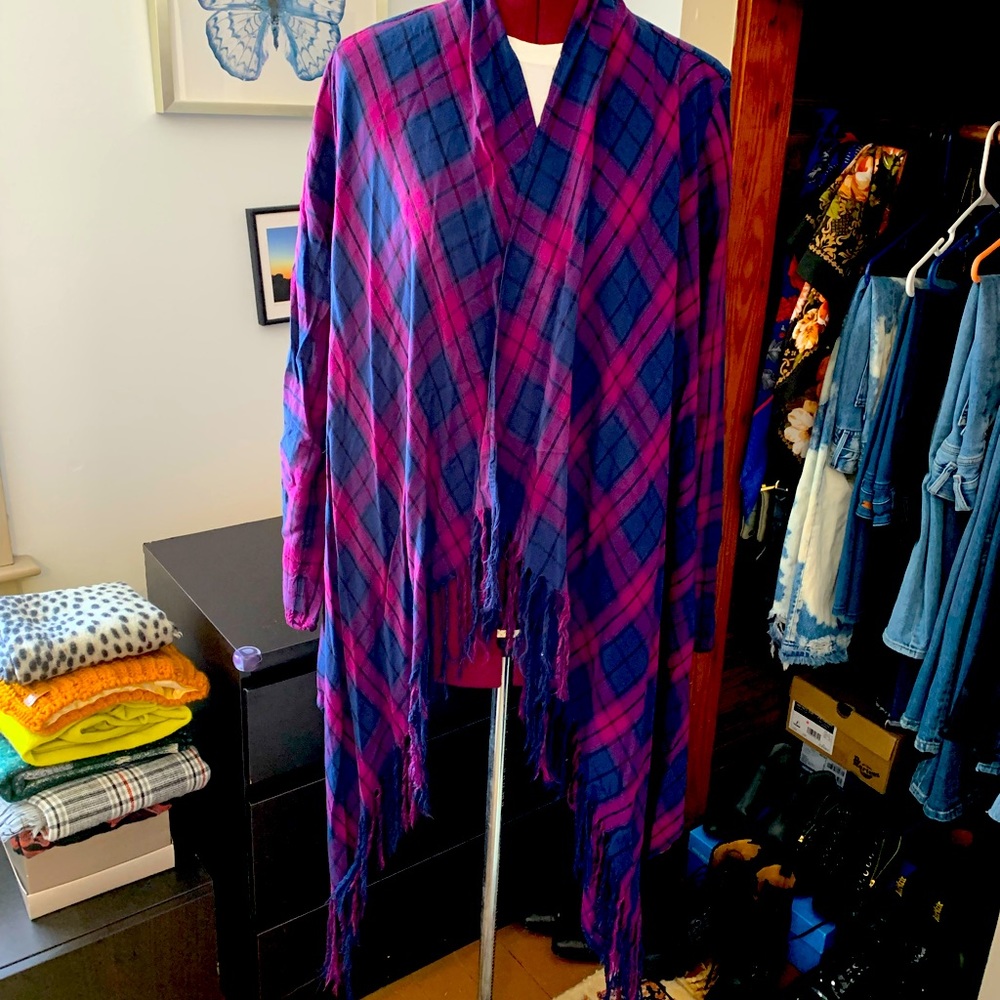 Knox Rose plaid shirt M